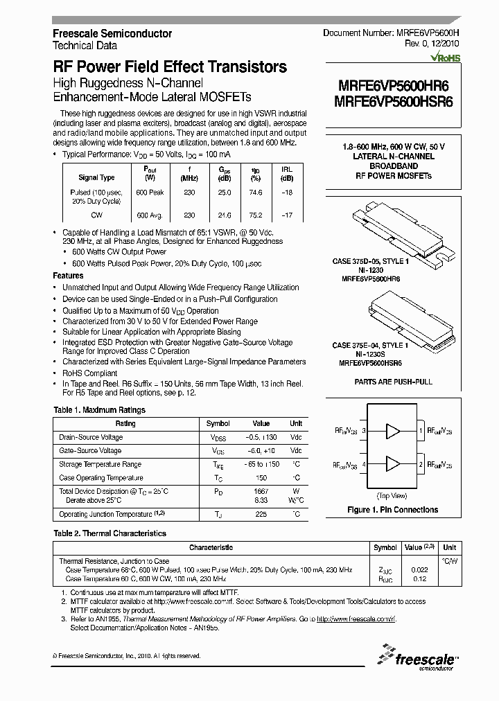 MRFE6VP5600HR6_272448.PDF Datasheet