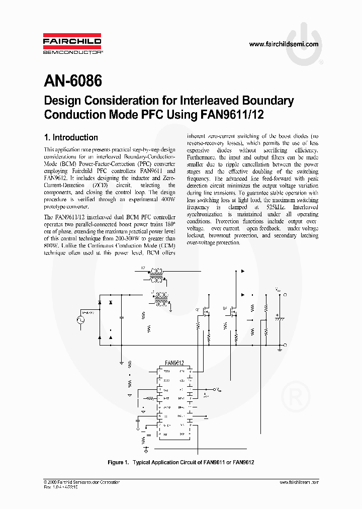 FAN9611_273276.PDF Datasheet