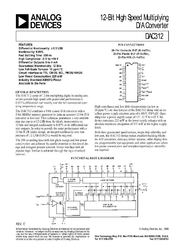 DAC312BR883_283527.PDF Datasheet