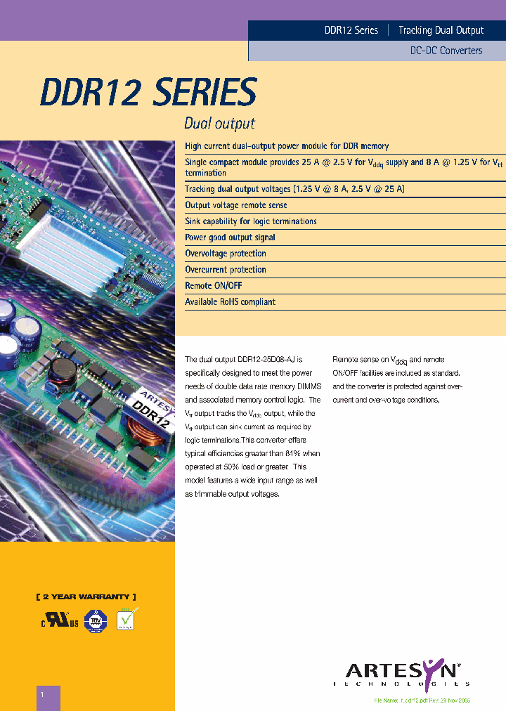 DDR12-25D08-AJ_291282.PDF Datasheet