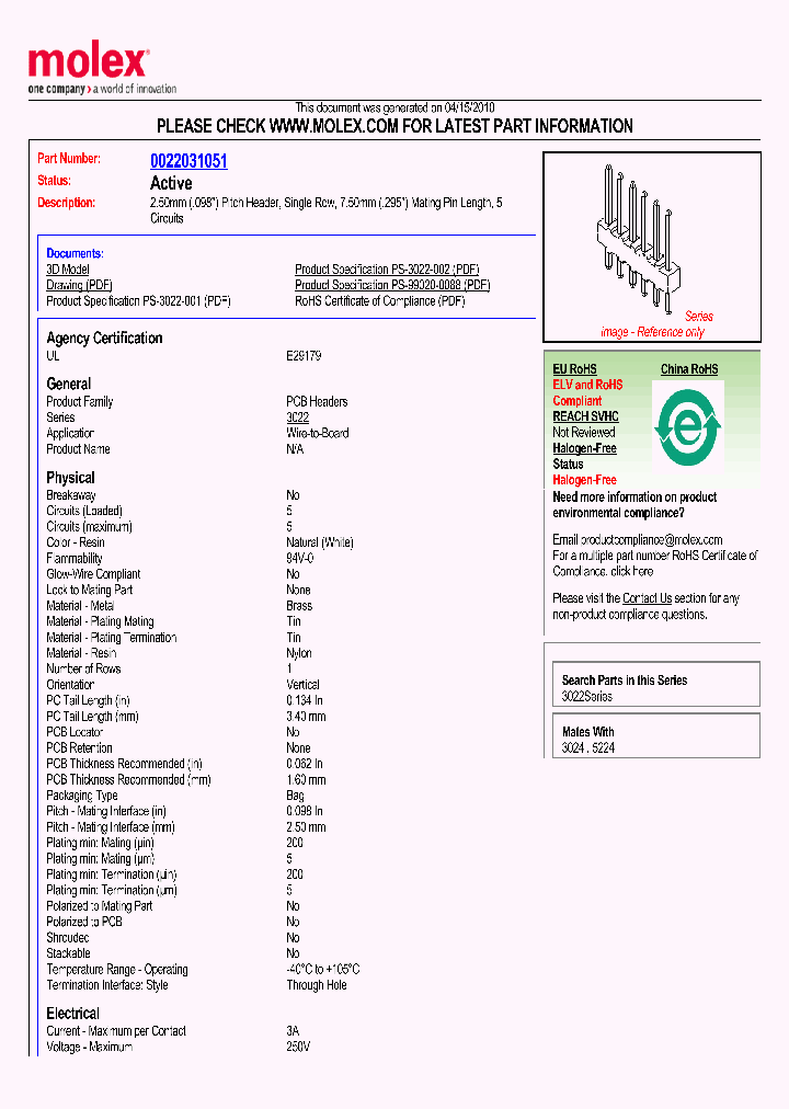3022-05A_298614.PDF Datasheet
