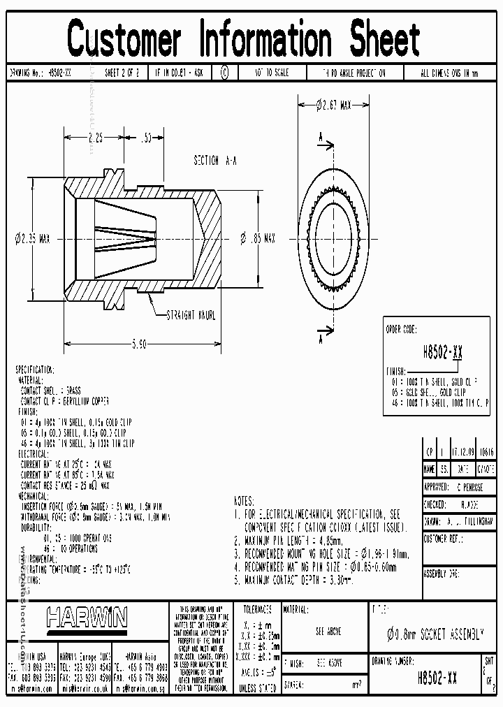 H8502-XX_181192.PDF Datasheet