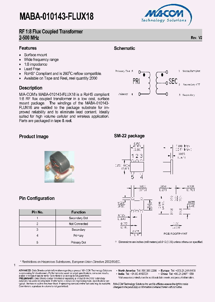 MABA-010143-FLUX18_304044.PDF Datasheet