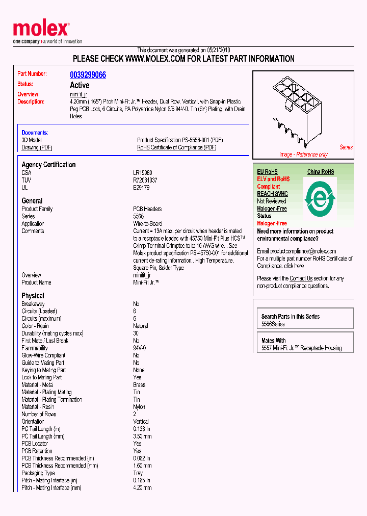 39-29-9066_280556.PDF Datasheet