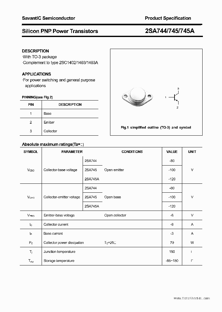 2SA744_182372.PDF Datasheet
