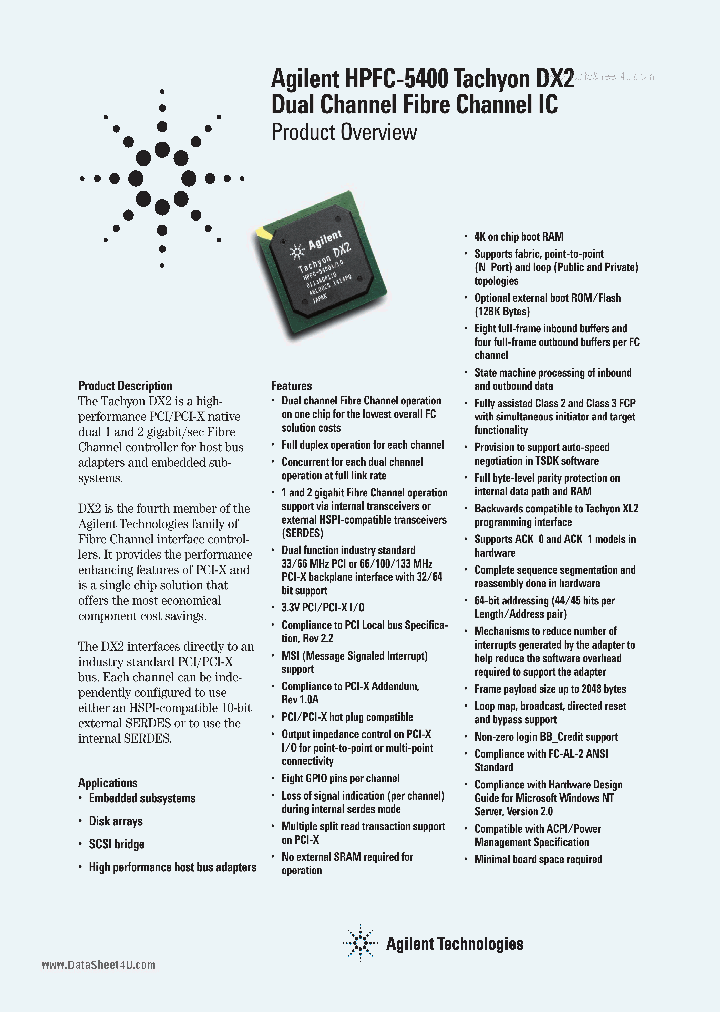 HPFC-5400_184770.PDF Datasheet