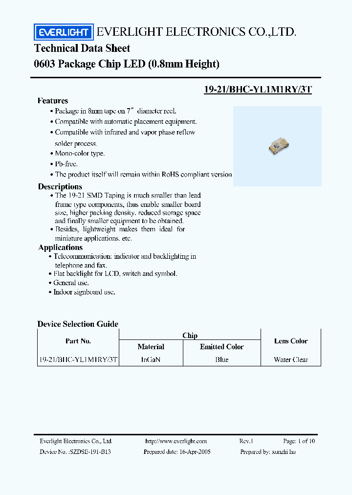 19-21-BHC-YL1M1RY-3T_309321.PDF Datasheet
