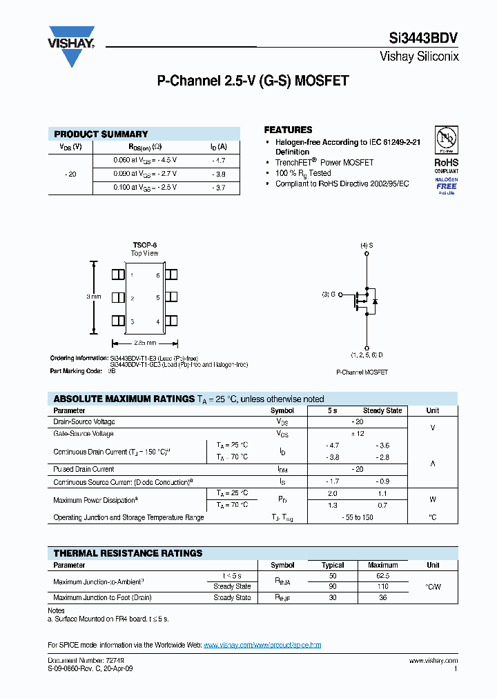 SI3443BDV-T1-GE3_316122.PDF Datasheet