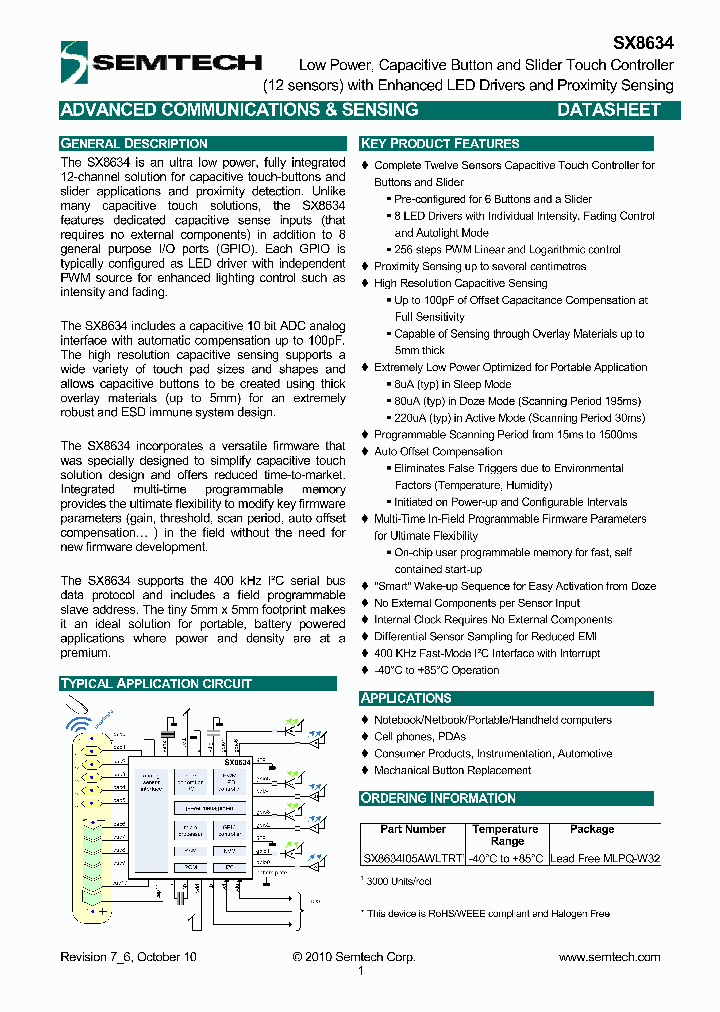 SX8634I05AWLTRT_316159.PDF Datasheet