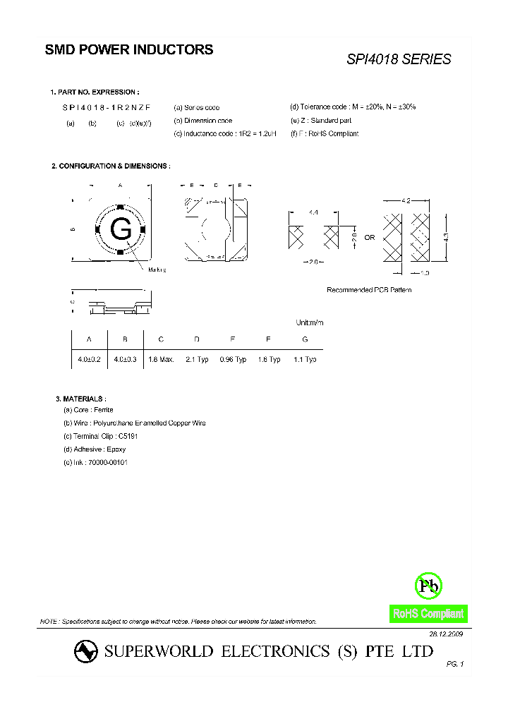 SPI4018-4R7MZF_293171.PDF Datasheet