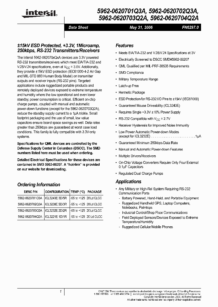 5962-0620702Q3A_336190.PDF Datasheet
