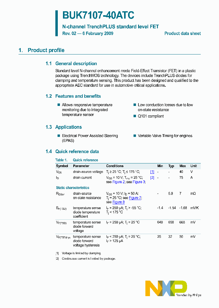 BUK7107-40ATC_345002.PDF Datasheet