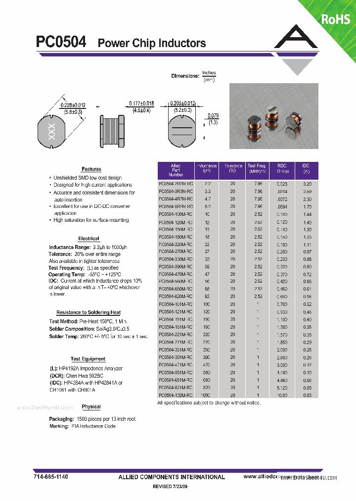 PC0504_184675.PDF Datasheet