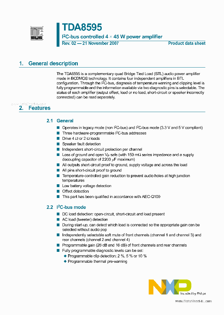 TDA8595_184748.PDF Datasheet