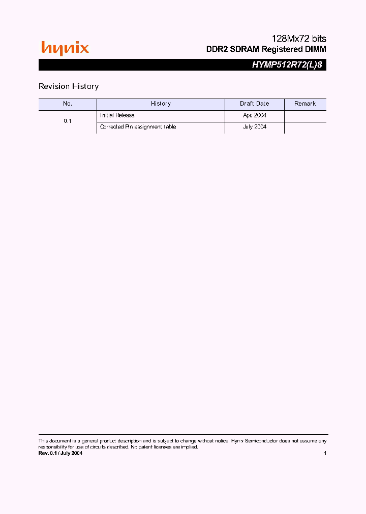 HYMP512R72L8-Y5_219958.PDF Datasheet