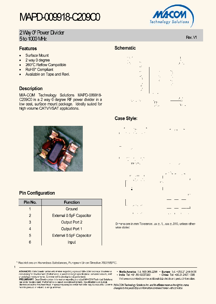 MABA-009918-C209TB_295081.PDF Datasheet