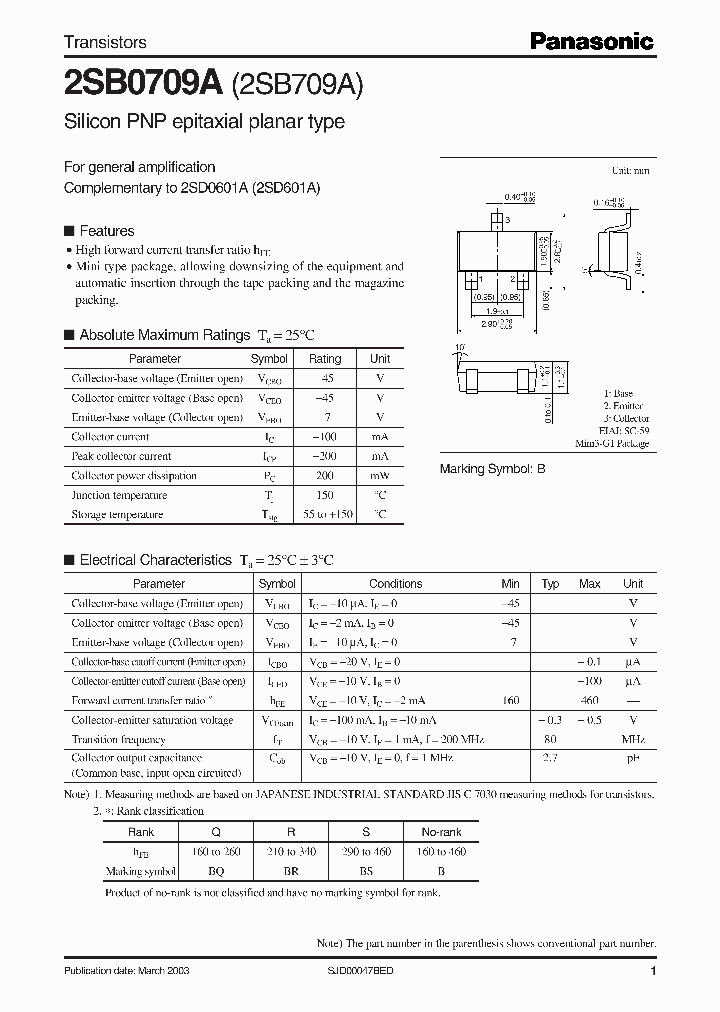 2SB0709A_229378.PDF Datasheet