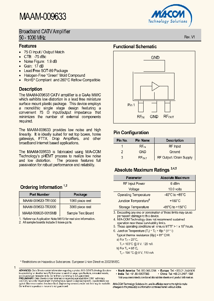 MAAM-009633-001SMB_301567.PDF Datasheet