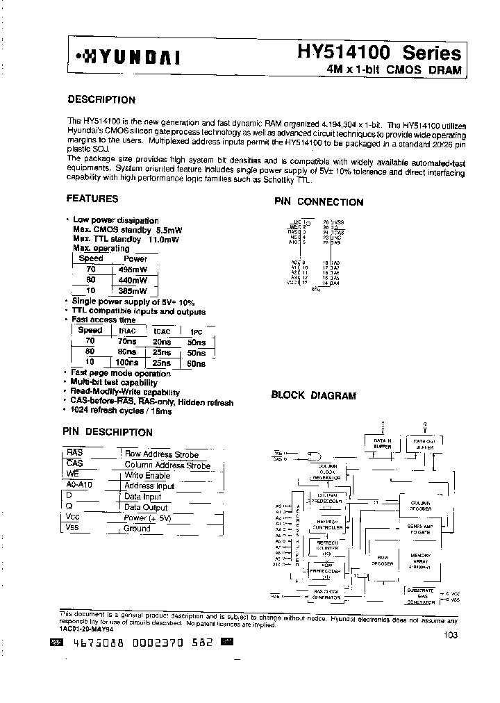 HY514100J-80_324487.PDF Datasheet