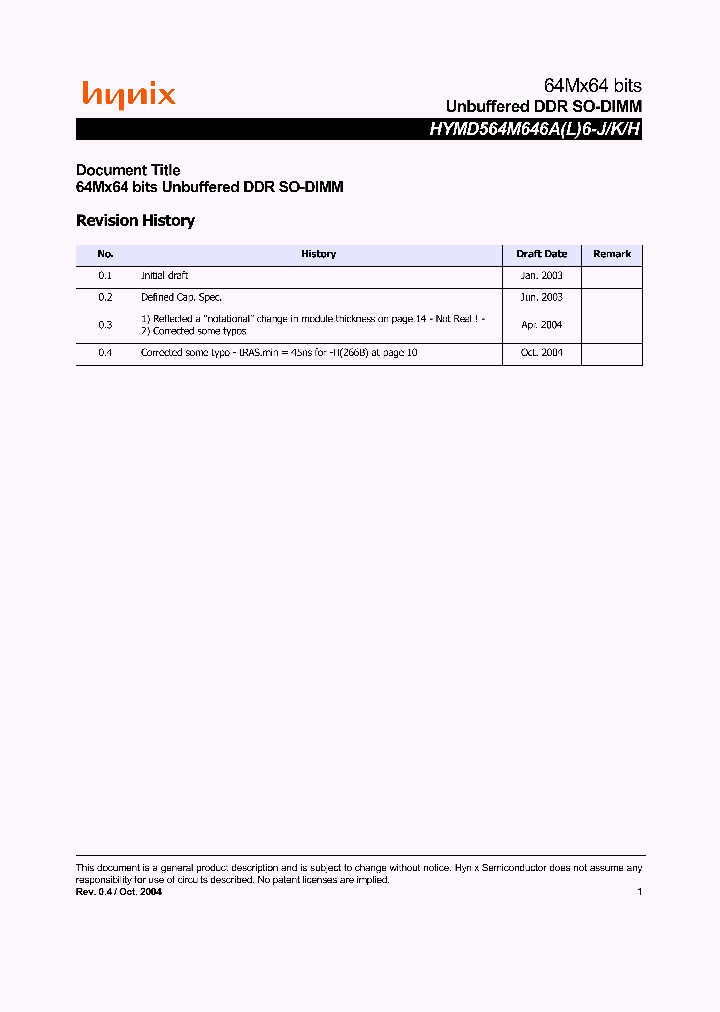 HYMD564M646AL6-K_376661.PDF Datasheet