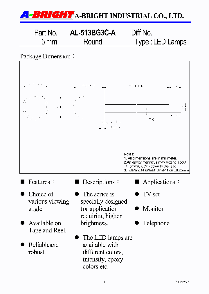 AL-513BG3C-A06_379580.PDF Datasheet