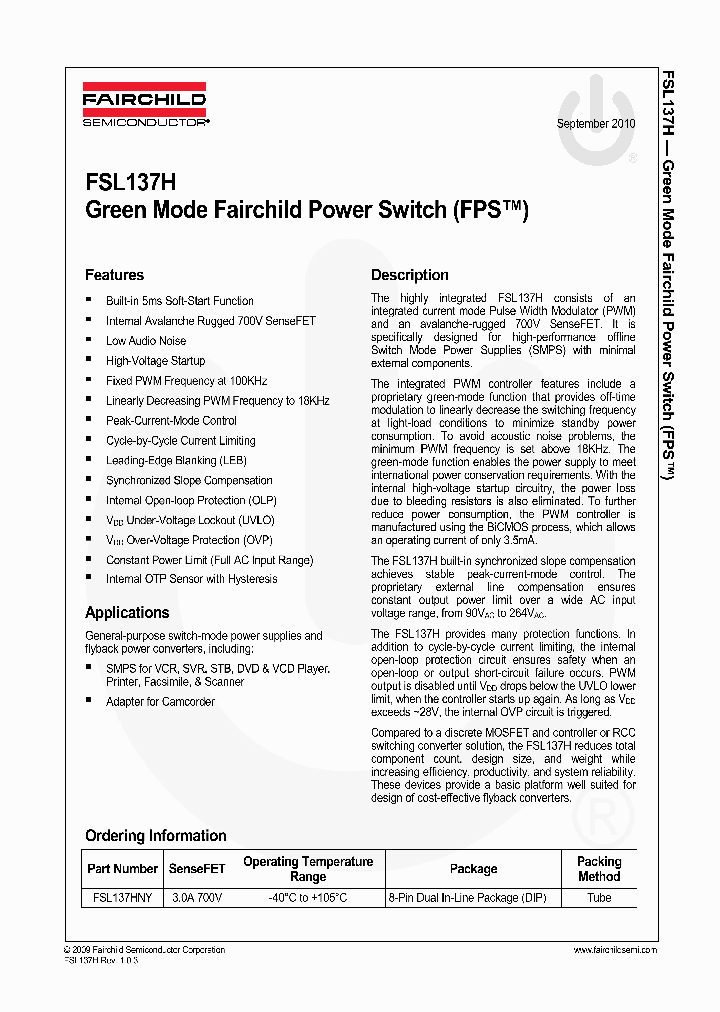 FSL137H10_381148.PDF Datasheet