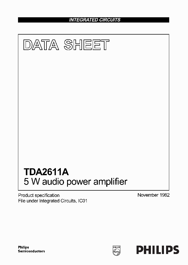 TDA2611A_390986.PDF Datasheet