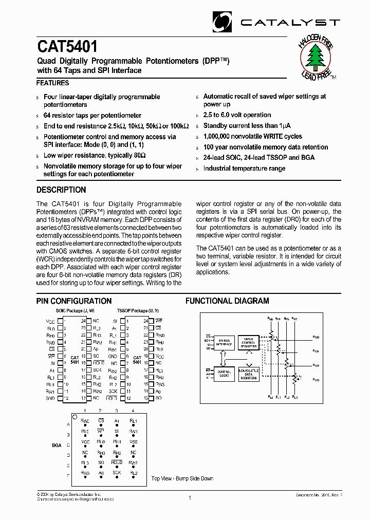CAT5401WI-00-TE13_395874.PDF Datasheet