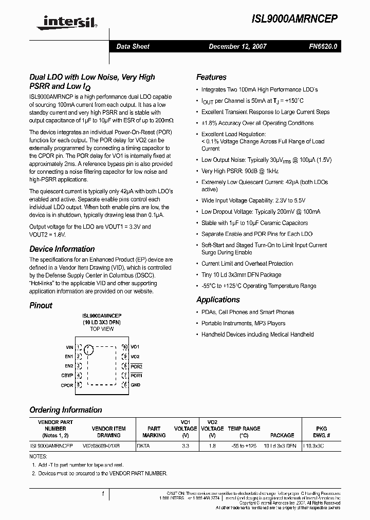 ISL9000AMRNCEP_403432.PDF Datasheet