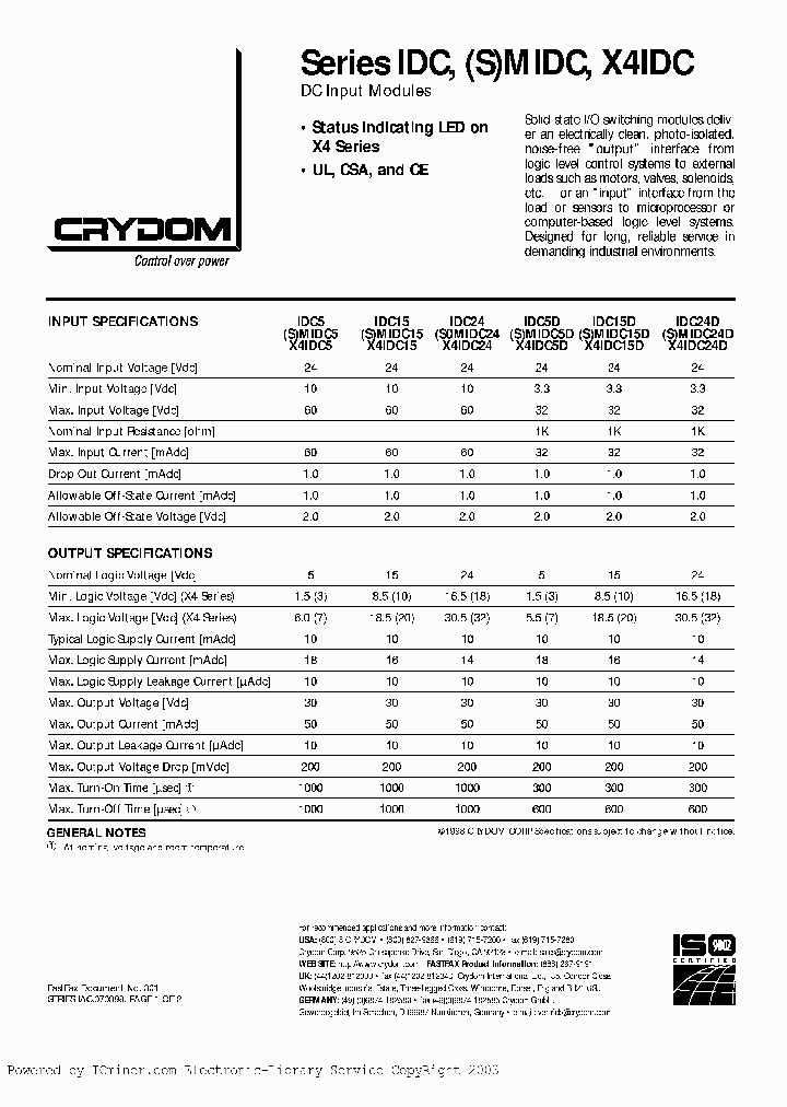 SMIDC5_326685.PDF Datasheet
