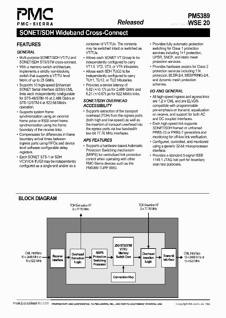 PM5389_188195.PDF Datasheet