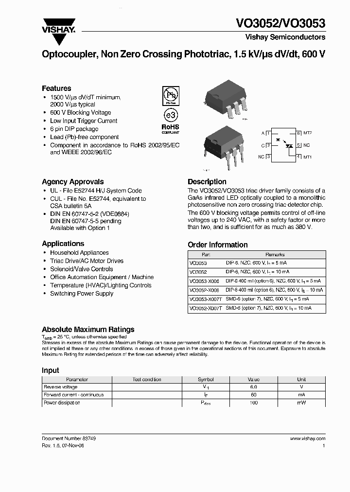 VO3052_188222.PDF Datasheet