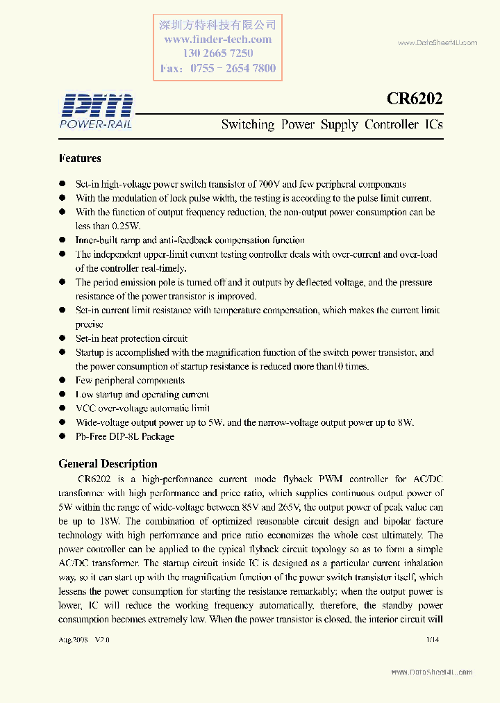CR6202_189108.PDF Datasheet