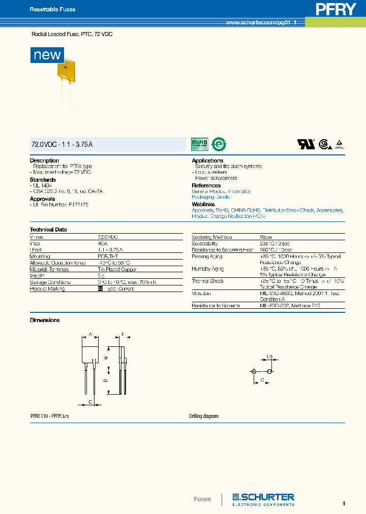 PFRY160_326969.PDF Datasheet