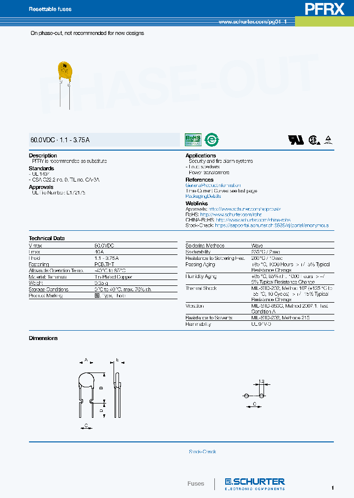 PFRX160_326971.PDF Datasheet
