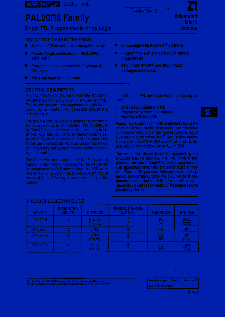 PAL20L8_188942.PDF Datasheet