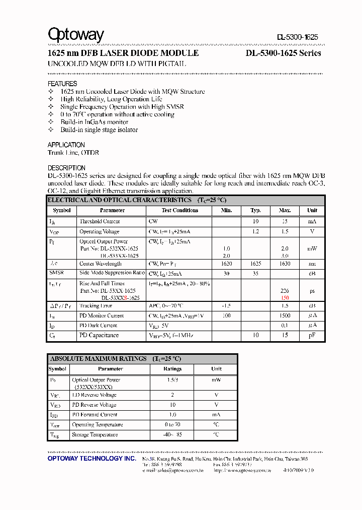 DL-5300-162509_427200.PDF Datasheet