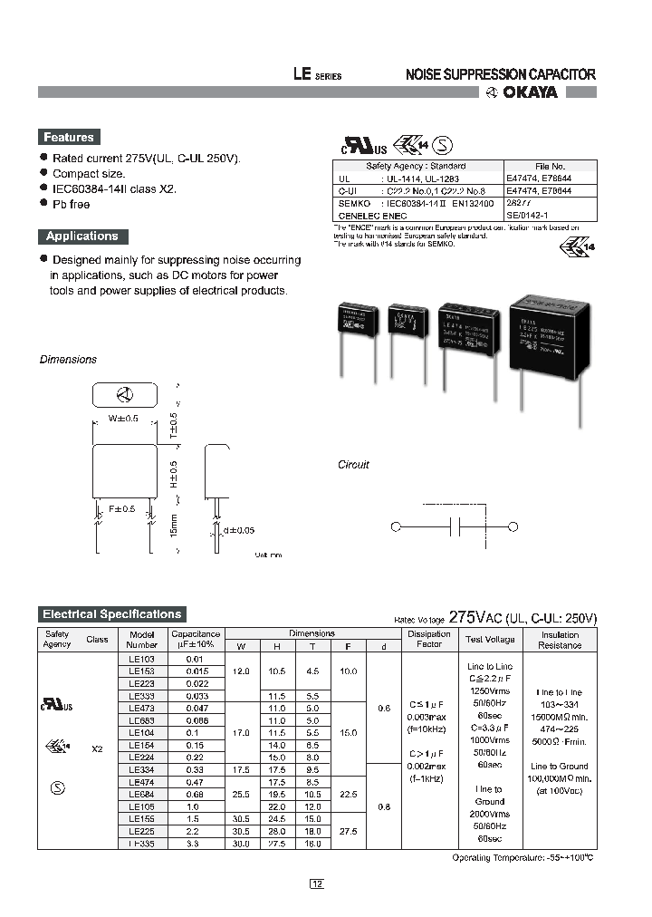 LE154_430309.PDF Datasheet