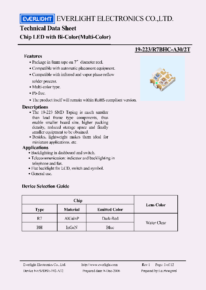 19-223-R7BHC-A30-2T_434795.PDF Datasheet