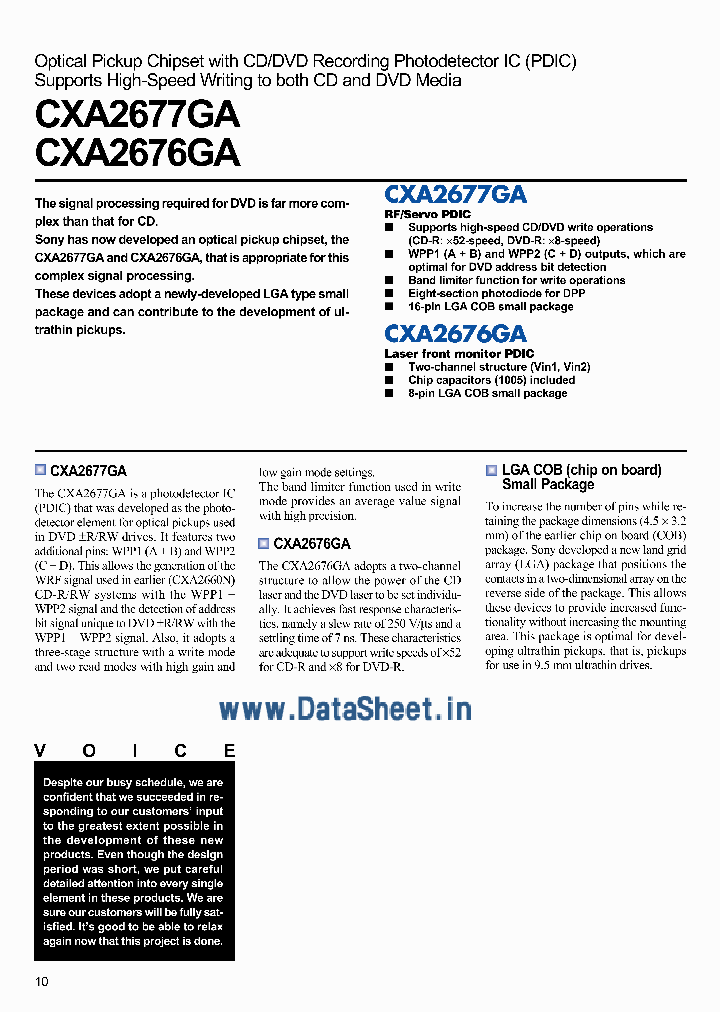 CXA2676GA_196230.PDF Datasheet