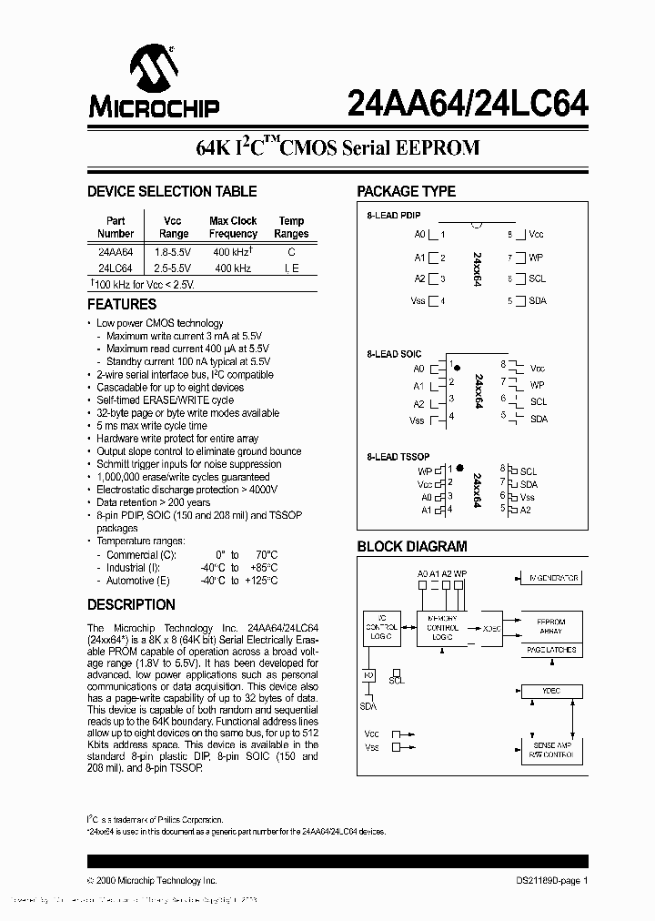 24LC64X-EST_330302.PDF Datasheet
