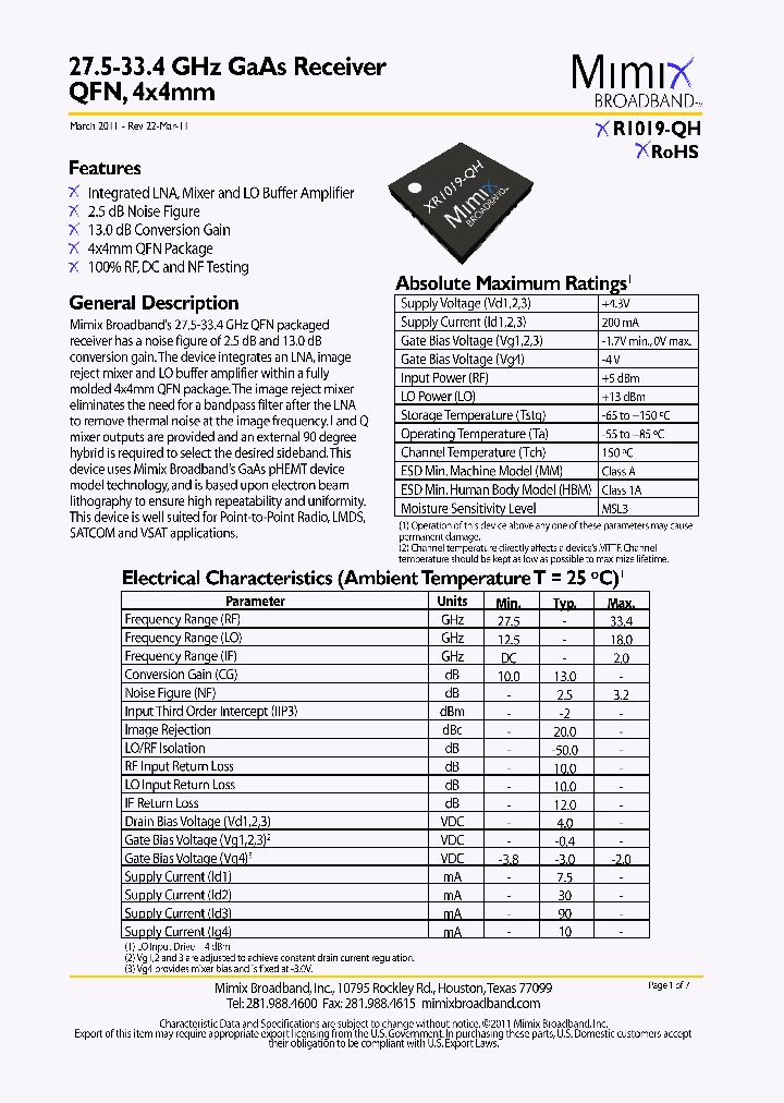 XR1019-QH11_465018.PDF Datasheet