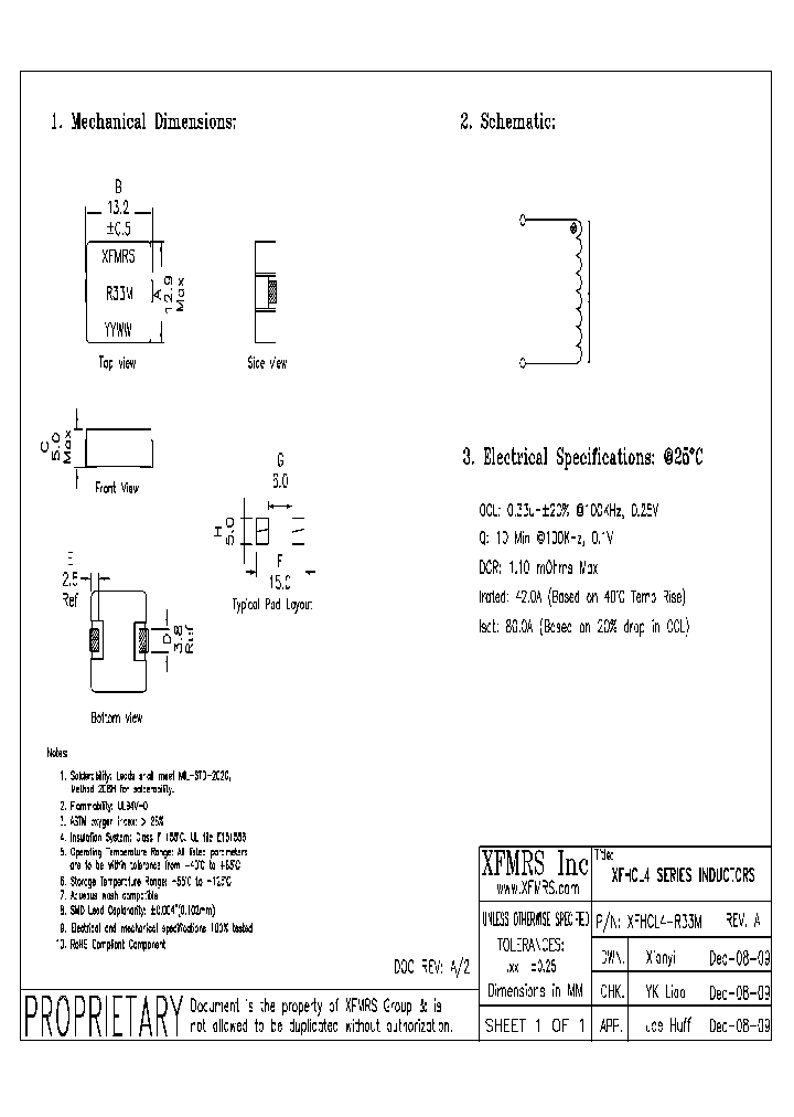 XFHCL4-R33M_347008.PDF Datasheet