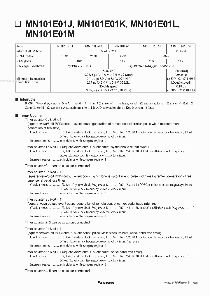 MN101EF01J_197185.PDF Datasheet