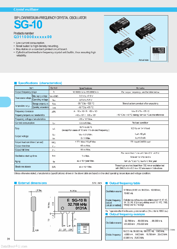 SG-10_197908.PDF Datasheet