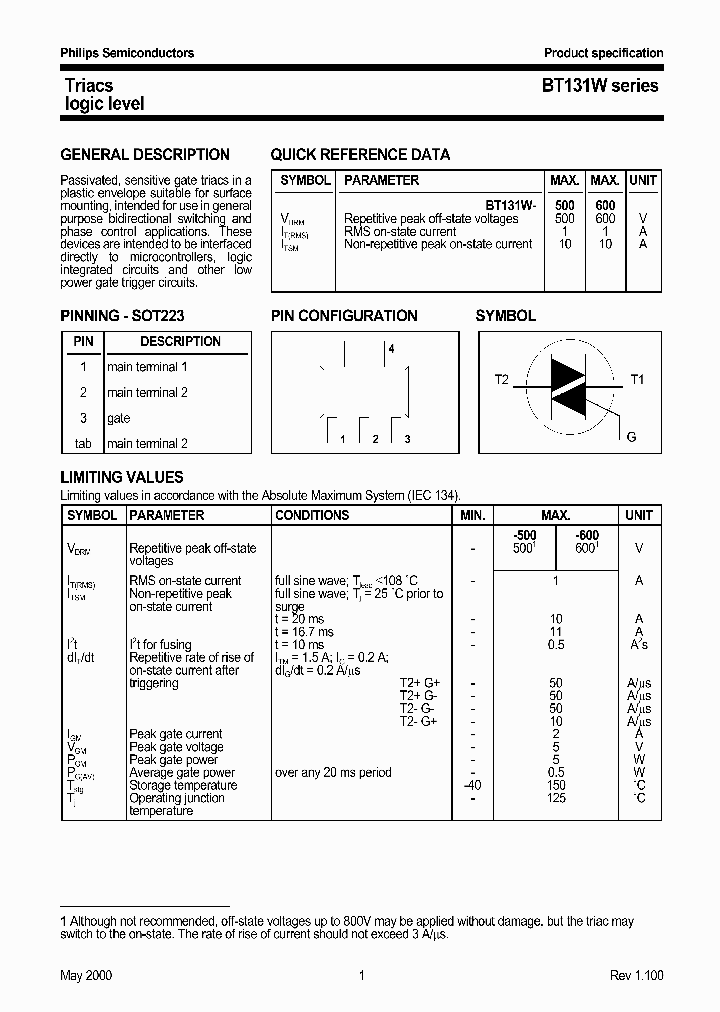 BT131W-600_331375.PDF Datasheet