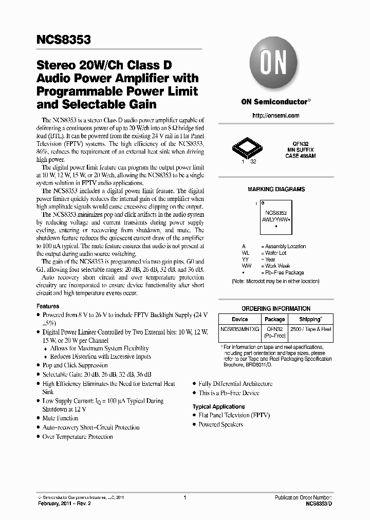 NCS8353MNTXG_485087.PDF Datasheet
