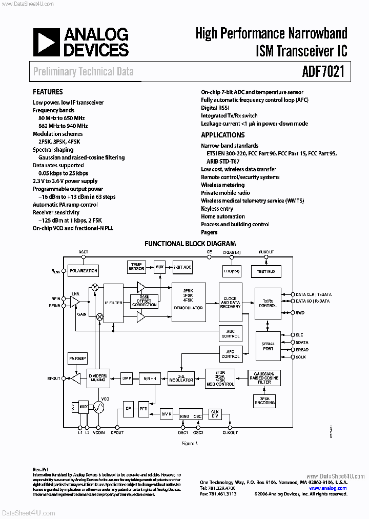 AD7021_198774.PDF Datasheet