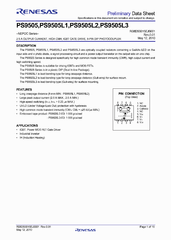 PS9505L1-AX_331773.PDF Datasheet