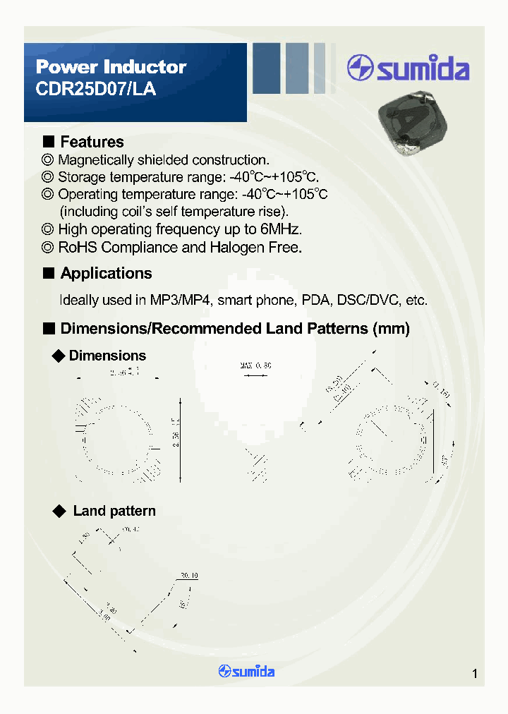 CDR25D07LANP-1R5PC_407182.PDF Datasheet